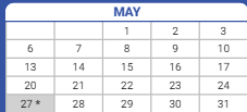 District School Academic Calendar for Lake View High School for May 2024