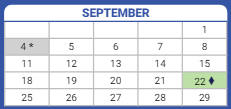 District School Academic Calendar for Sexton Elementary School for September 2023