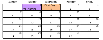 District School Academic Calendar for Kemp Primary for August 2023