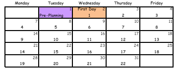 District School Academic Calendar for Morrow High School for August 2023