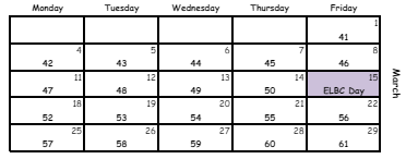 District School Academic Calendar for Pointe South Elementary School for March 2024