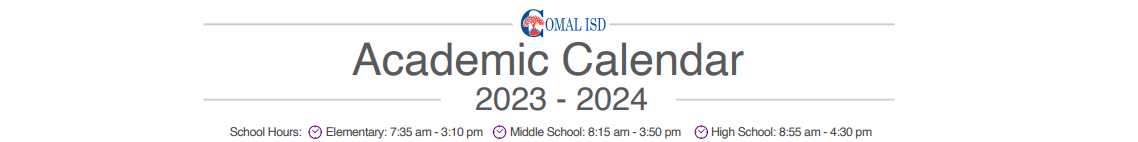 District School Academic Calendar for Church Hill Middle School