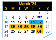 District School Academic Calendar for Covington Elementary School for March 2024
