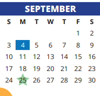 District School Academic Calendar for Black Elementary for September 2023