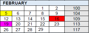 District School Academic Calendar for Frank L Smart Intermediate for February 2024
