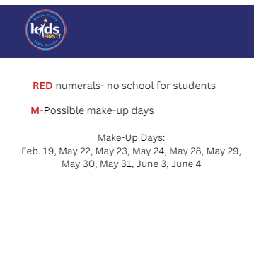 District School Academic Calendar Legend for Kentucky Tech - Daviess County Campus