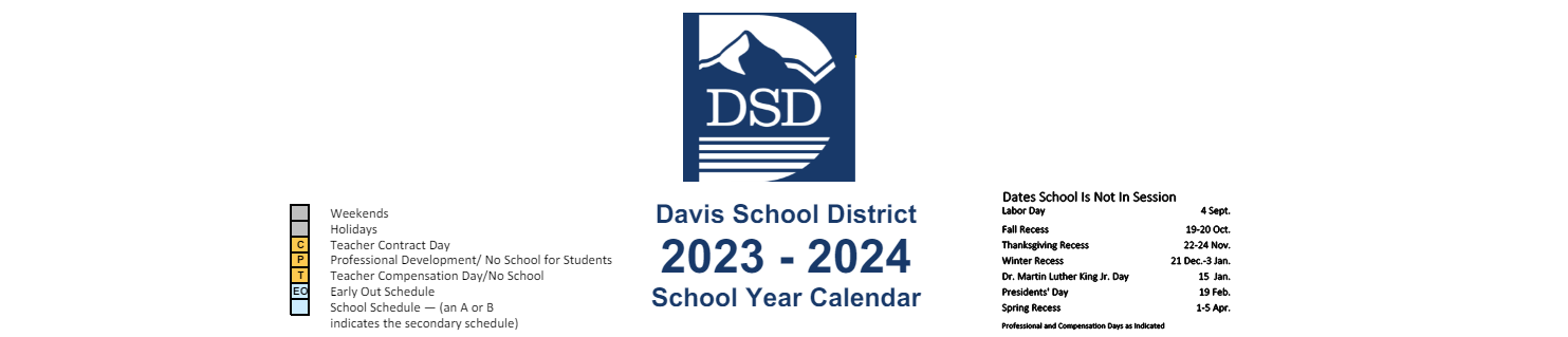 District School Academic Calendar for Stewart School