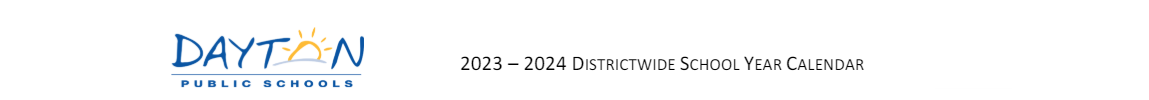 District School Academic Calendar for Van Cleve @ Mcguffey Elementary School