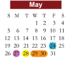 District School Academic Calendar for Summit for May 2024