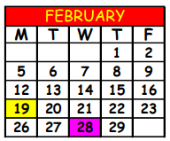 District School Academic Calendar for Twin Lakes Academy Elementary School for February 2024