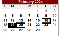 District School Academic Calendar for Edgewood Middle for February 2024