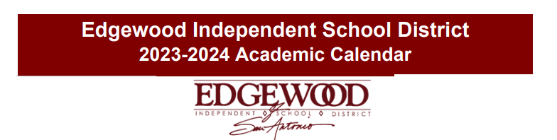 District School Academic Calendar for Bexar Co J J A E P
