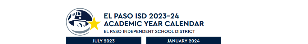 District School Academic Calendar for El Paso High School