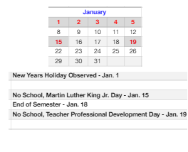 District School Academic Calendar for Ruby Valley Elementary School for January 2024