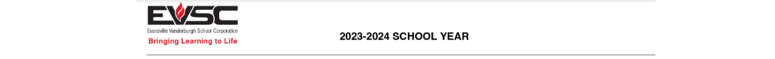 District School Academic Calendar for Evansville Psychiatric Center