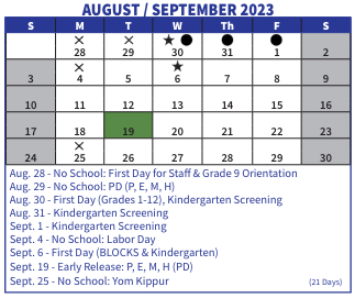 District School Academic Calendar for Barbieri Elem for September 2023