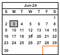 District School Academic Calendar for Brier Elementary for June 2024