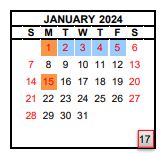 District School Academic Calendar for Academy For New Americans for January 2024
