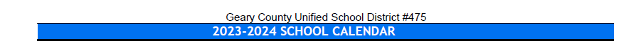 District School Academic Calendar for K.S. Hauge Alt Ed Ctr