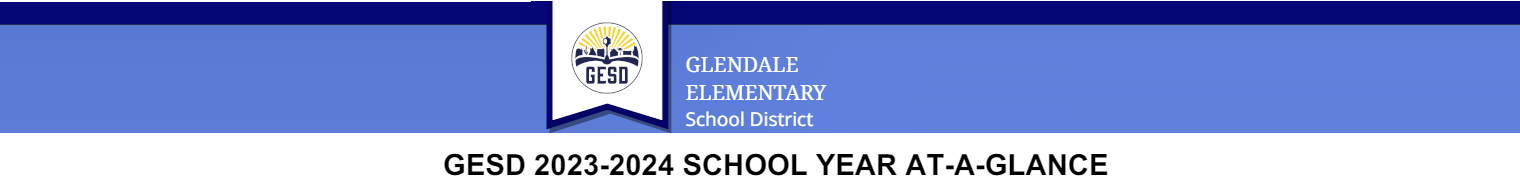 District School Academic Calendar for Desert Garden Elementary School