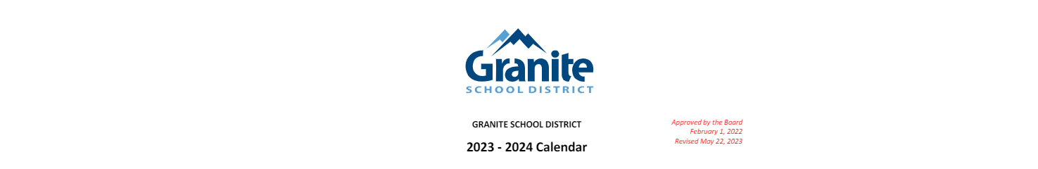 District School Academic Calendar for Valley Crest School