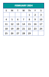 District School Academic Calendar for Montlieu Avenue Elementary for February 2024