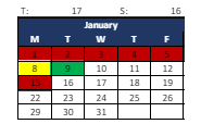 District School Academic Calendar for Hamilton Southeastern Jr High Sch for January 2024