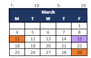 District School Academic Calendar for Hamilton Southeastern Jr High Sch for March 2024