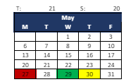District School Academic Calendar for Hamilton Southeastern Jr High Sch for May 2024