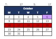 District School Academic Calendar for Hamilton Southeastern Jr High Sch for October 2023