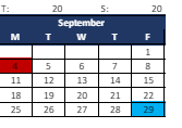 District School Academic Calendar for Hamilton Southeastern Jr High Sch for September 2023