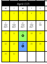 District School Academic Calendar for Annie-fisher Multiple Intelligence M for April 2024