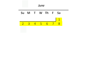 District School Academic Calendar for Central Middle School for June 2024