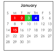 District School Academic Calendar for Rehobeth Elementary School for January 2024