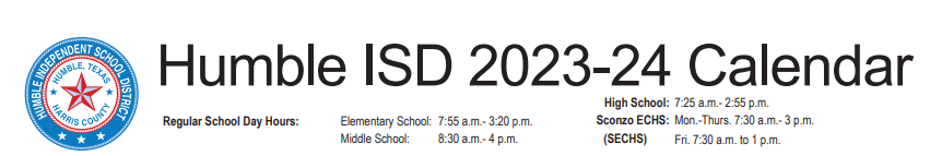 District School Academic Calendar for Elm Grove Elementary