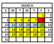 District School Academic Calendar for Challenger Elementary School for March 2024