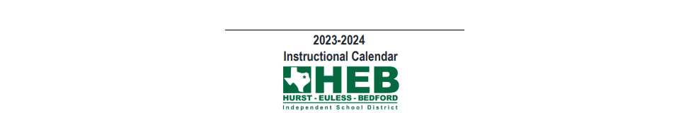 District School Academic Calendar for South Euless Elementary