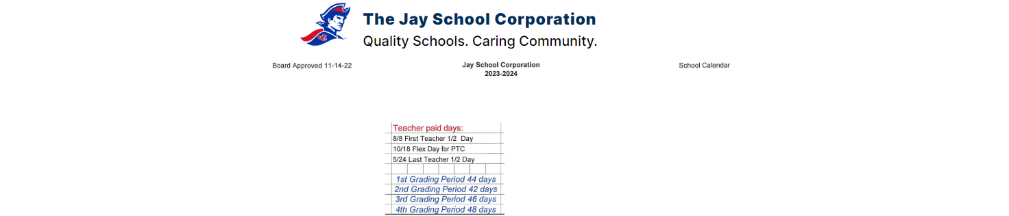 District School Academic Calendar Key for Bloomfield Elementary School