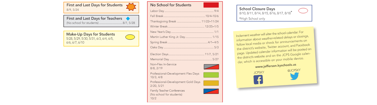 District School Academic Calendar Key for Atkinson Elementary School