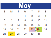 District School Academic Calendar for Williams Elementary for May 2024