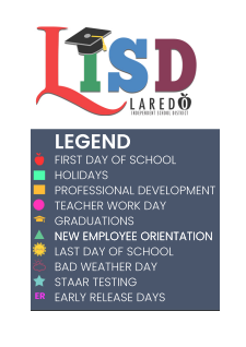 District School Academic Calendar Legend for T Sanchez El / H Ochoa El