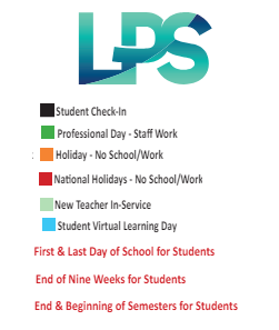 District School Academic Calendar Legend for Pioneer Park Es