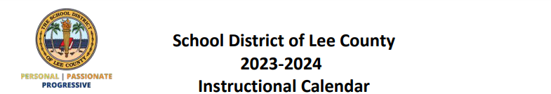 District School Academic Calendar for Lehigh Acres Middle School