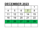 District School Academic Calendar for Smithtown High School-west for December 2023