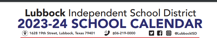 District School Academic Calendar for Murfee Elementary