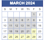 District School Academic Calendar for West Newton Elementary School for March 2024
