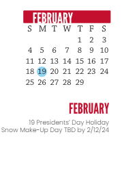 District School Academic Calendar for Douglas Macarthur Elem School for February 2024