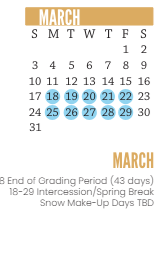 District School Academic Calendar for Douglas Macarthur Elem School for March 2024