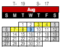 District School Academic Calendar for Haverhill Elementary School for August 2023