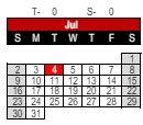 District School Academic Calendar for Haverhill Elementary School for July 2023